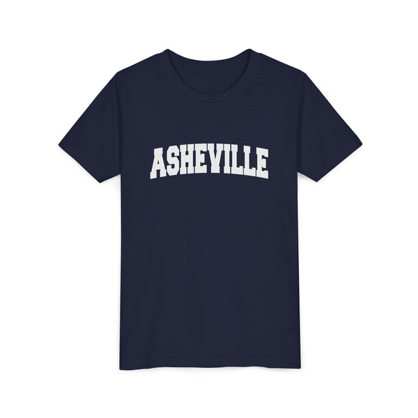 Asheville, North Carolina Youth Graphic Tee - Kids Asheville T Shirt