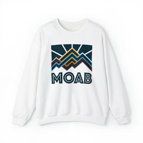 Moab, Utah Sweatshirt - Unisex Crewneck Moab Sweatshirt