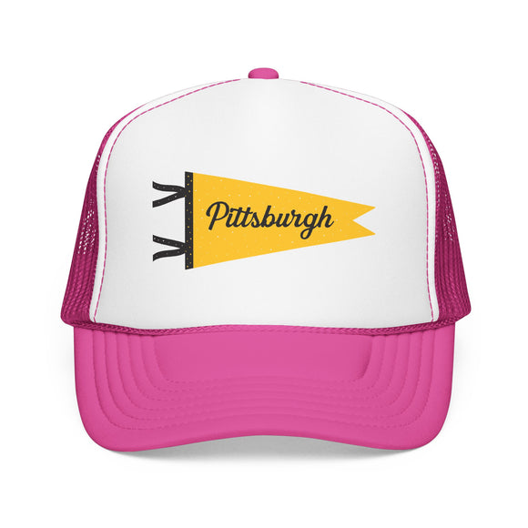 Pittsburgh Pennant Trucker Hat