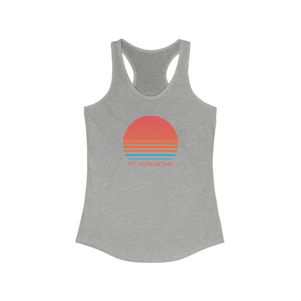St. Augustine, Florida Women's Racerback Tank Top