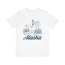 Alaska Graphic Tee - Mountain Illustration Alaska T Shirt-1