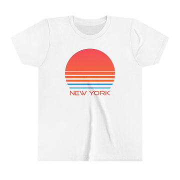 New York Youth Shirt - Retro 80s New York Kid's T-Shirt
