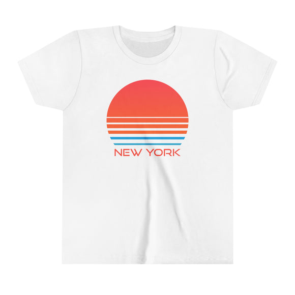New York Youth Shirt - Retro 80s New York Kid's T-Shirt