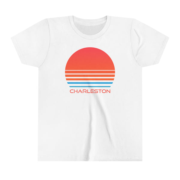 Charleston, South Carolina Youth Shirt - Retro 80s Charleston Kid's T-Shirt