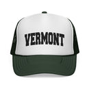 Vermont Retro Collegiate Style Trucker Hat-4