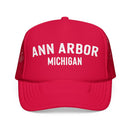 Kids Ann Arbor, Michigan Trucker Hat - Youth Snapback Cap
