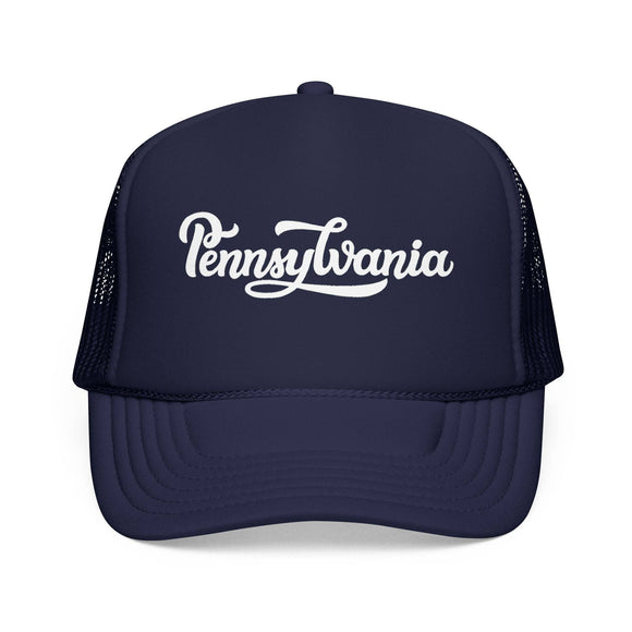 Kids Pennsylvania Trucker Hat - Youth Snapback Cap