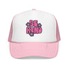 Kids Be Kind Trucker Hat Boho - Youth Snapback Cap
