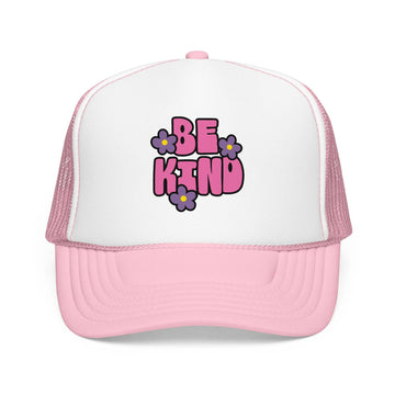 Kids Be Kind Trucker Hat Boho - Youth Snapback Cap