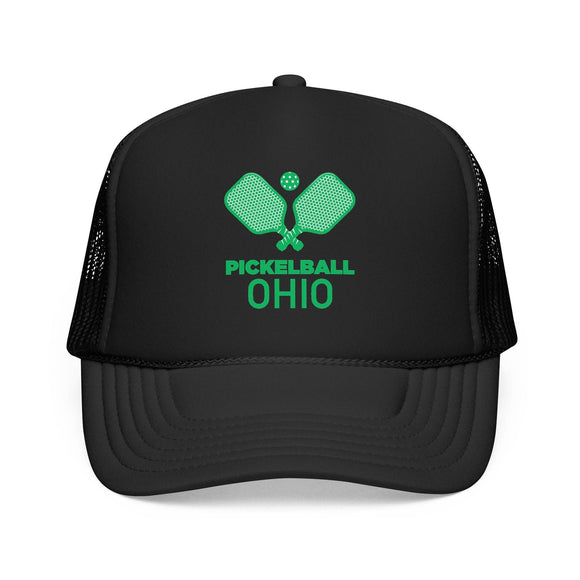 Kids Ohio Pickleball Trucker Hat - Youth Snapback Cap