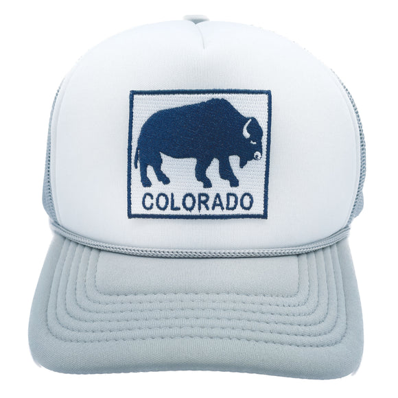 Kids' Colorado Trucker Hat - Buffalo Snapback Youth Hat