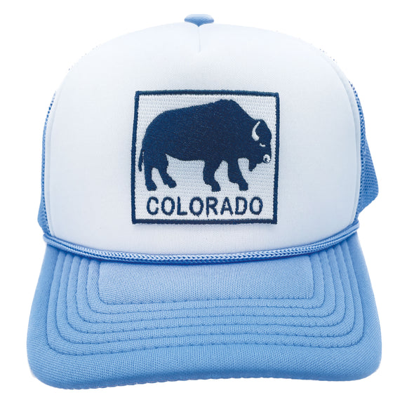 Kids' Colorado Trucker Hat - Buffalo Snapback Youth Hat