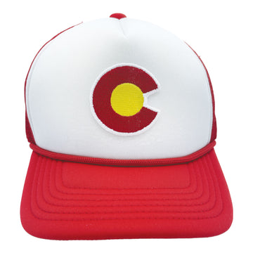 Kids' Colorado Trucker Hat - Snapback Youth Hat - 0