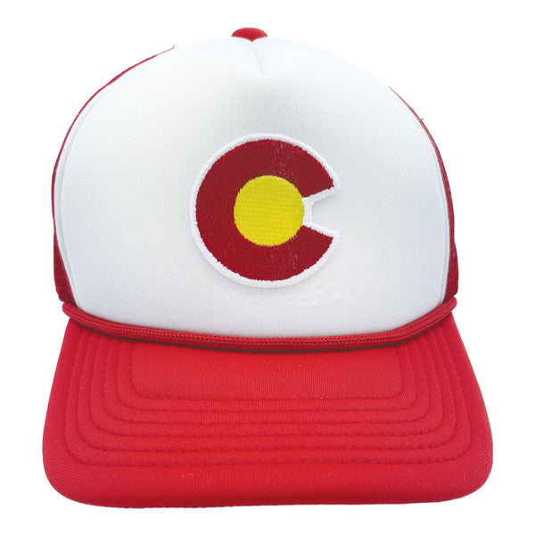 Kid's Colorado Hat (Ages 2-12) - Colorado Trucker Snapback Toddler Hat / Kid's Hat