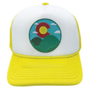 Kids' Colorado Trucker Hat - Sunrise & Hills Snapback Youth Hat-6