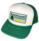 Vermont Trucker Hat - Retro Camping Vermont Snapback Hat / Adult Hat-4
