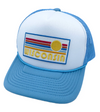 Wisconsin Trucker Hat - Retro Sun Snapback Wisconsin Hat