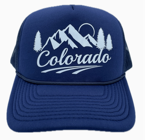 Colorado Trucker Hat - Mountain Road Adult Colorado Hat