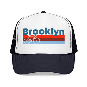Kids Brooklyn, New York Trucker Hat Foam Bike - Youth Cap
