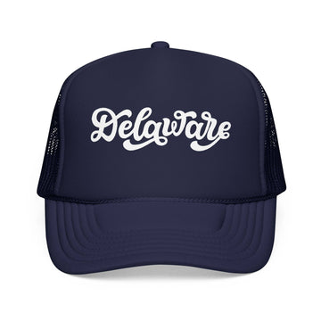 Kids Delaware Trucker Hat - Youth Snapback Cap