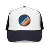 Kids Seattle, Washington Retro Trucker Hat - Youth Snapback on white background