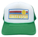 Minnesota Trucker Hat - Retro Sun Snapback Minnesota Hat-3