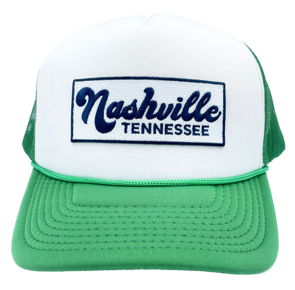 Nashville, Tennessee Trucker Hat - Retro Snapback Nashville Hat