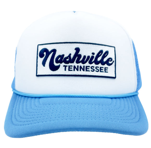 Nashville, Tennessee Trucker Hat - Retro Snapback Nashville Hat