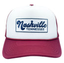Nashville, Tennessee Trucker Hat - Retro Snapback Nashville Hat-5