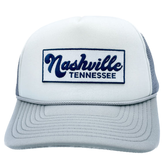 Nashville, Tennessee Trucker Hat - Retro Snapback Nashville Hat