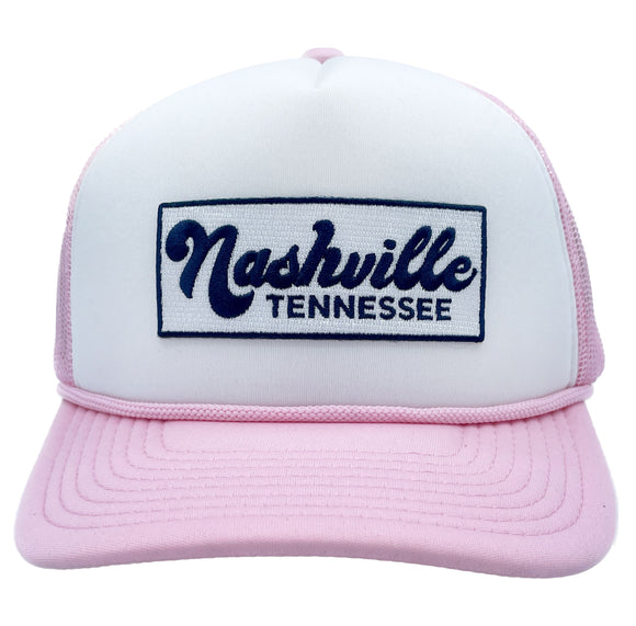 Nashville, Tennessee Trucker Hat - Retro Snapback Nashville Hat
