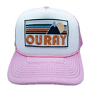 Ouray, Colorado Trucker Hat - Retro Mountain Snapback Ouray Hat-3