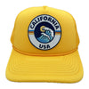 California Trucker Hat - Retro Sun Snapback California Hat / Adult Hat