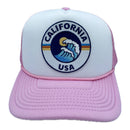 California Trucker Hat - Retro Sun Snapback California Hat-5