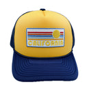 California Trucker Hat - Retro Sun Snapback California Hat-1
