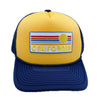 California Trucker Hat - Retro Sun Snapback California Hat