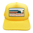 Colorado Trucker Hat - Retro Mountain Colorado Snapback Hat-3