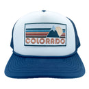 Colorado Trucker Hat - Retro Mountain Colorado Snapback Hat-6