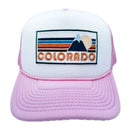 Colorado Trucker Hat - Retro Mountain Colorado Snapback Hat-7
