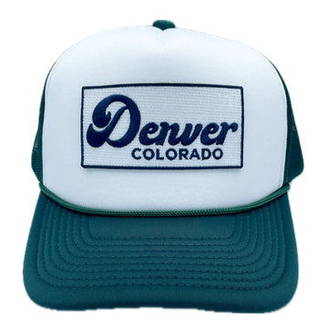 Denver, Colorado Trucker Hat - Retro Snapback Denver Hat - 0