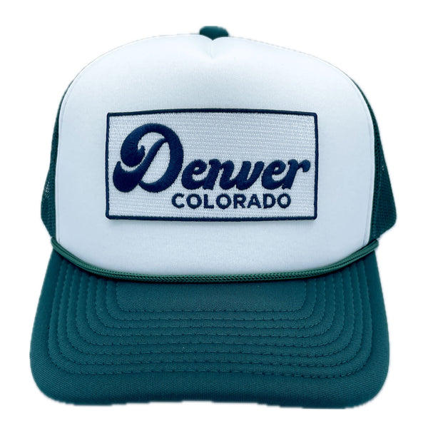 Denver, Colorado Trucker Hat - Retro Snapback Denver Hat / Adult Hat