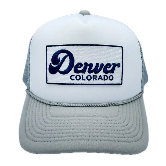 Denver, Colorado Trucker Hat - Retro Snapback Denver Hat