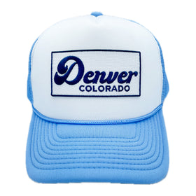 Denver, Colorado Trucker Hat - Retro Snapback Denver Hat
