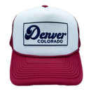 Denver, Colorado Trucker Hat - Retro Snapback Denver Hat-5