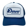 Denver, Colorado Trucker Hat - Retro Snapback Denver Hat / Adult Hat