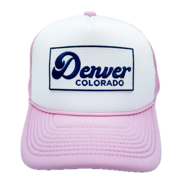 Denver, Colorado Trucker Hat - Retro Snapback Denver Hat