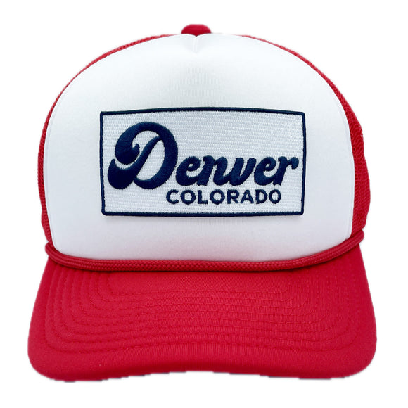 Denver, Colorado Trucker Hat - Retro Snapback Denver Hat