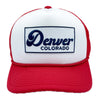 Denver, Colorado Trucker Hat - Retro Snapback Denver Hat / Adult Hat