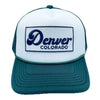 Kid's Denver, Colorado Hat (Ages 2-12) - Retro Denver Trucker Snapback Toddler Hat / Kid's Hat