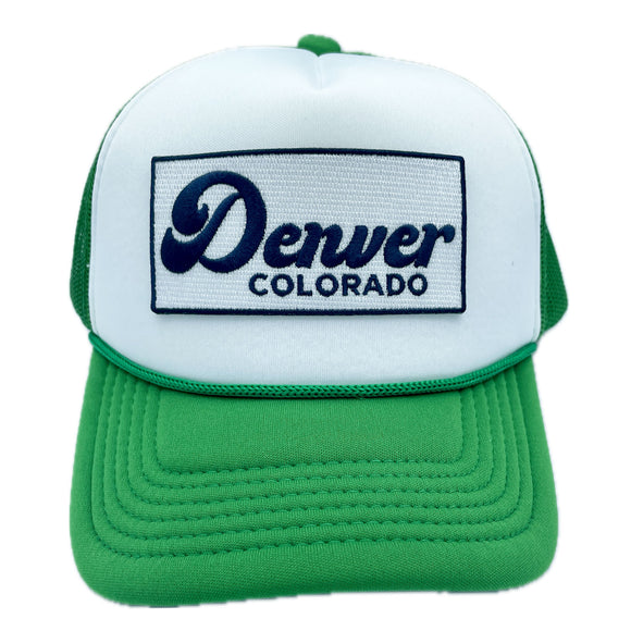 Kid's Denver, Colorado Hat - Retro Denver Trucker Snapback Kid's Hat